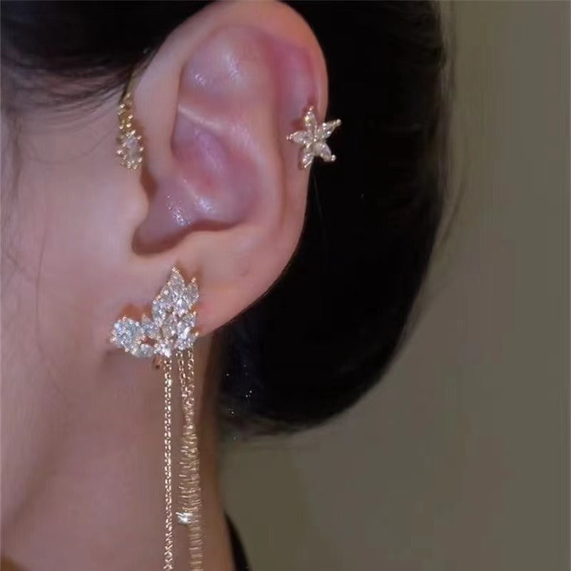 ✨Zircon Star Ear Cuffs(1 Pair)