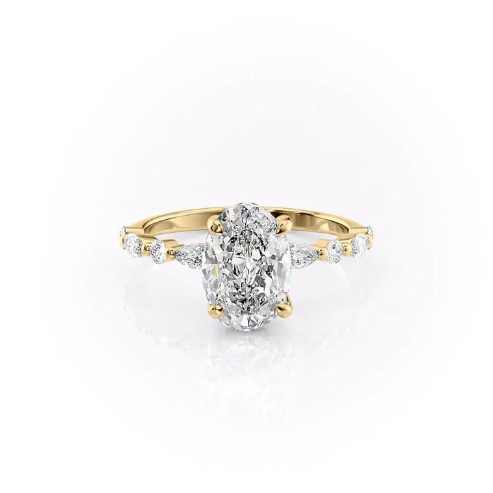 Oval Diamond Engagement Ring