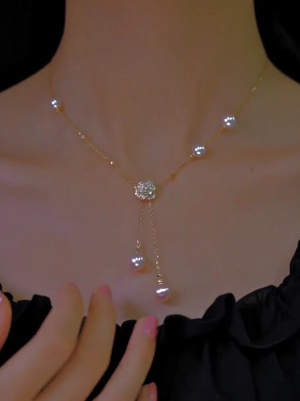 Timeless 24K Gold Plated Pendant Necklace