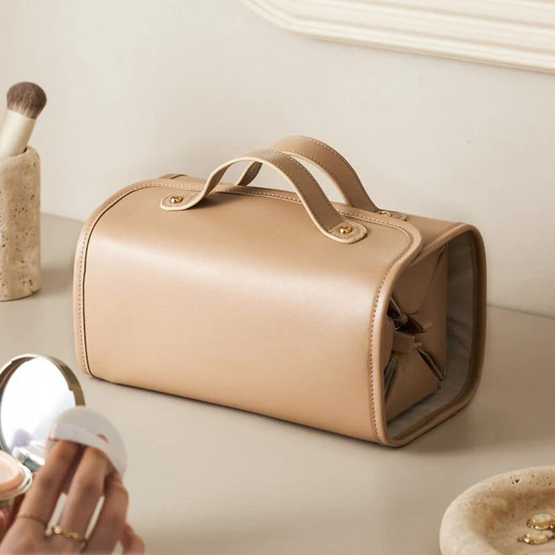 TO DAY 49% OFF Leather Waterproof Cosmetic Bag 🔥(Free Shipping)🔥