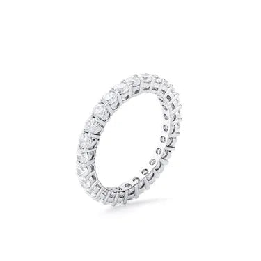 Matching Round Moissanite Wedding Band