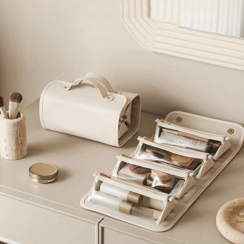 TO DAY 49% OFF Leather Waterproof Cosmetic Bag 🔥(Free Shipping)🔥
