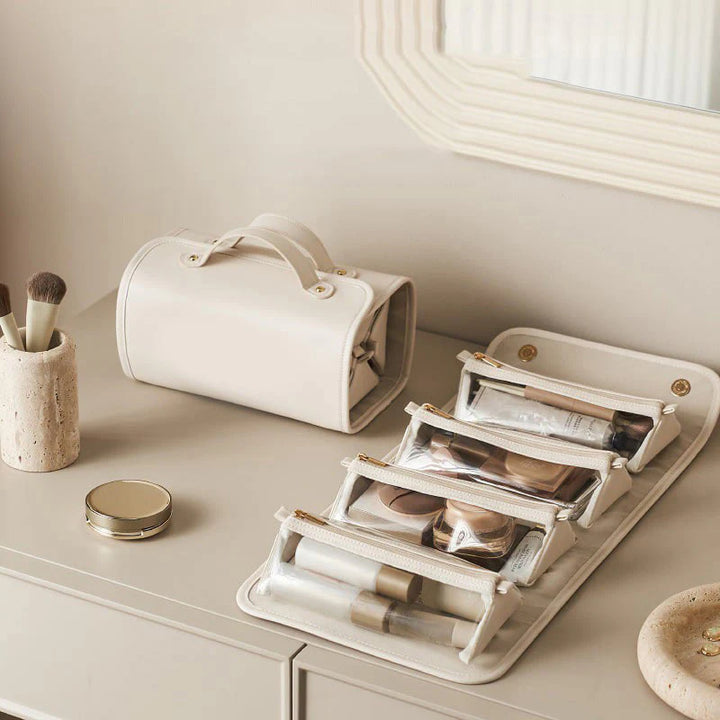 TO DAY 49% OFF Leather Waterproof Cosmetic Bag 🔥(Free Shipping)🔥