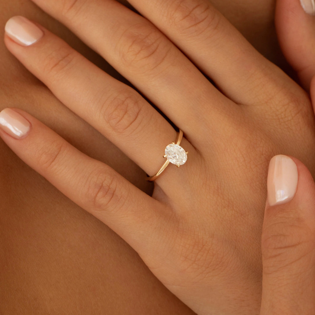 S925 Sterling silver Elegance Oval Ring
