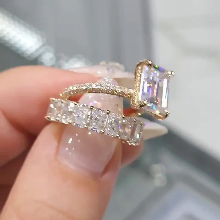 Classic Bridal Ring Set