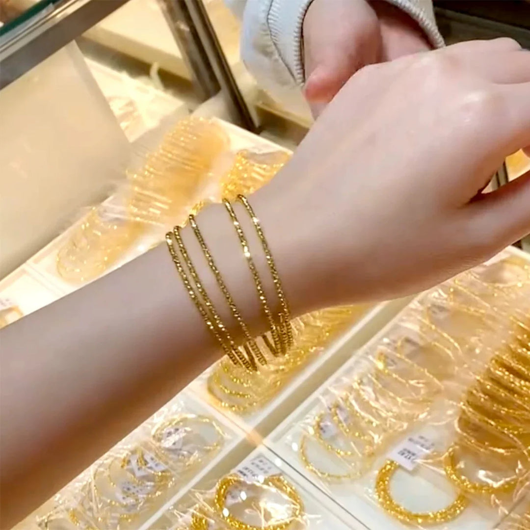 Bracelet Set | 24k Gold Plated