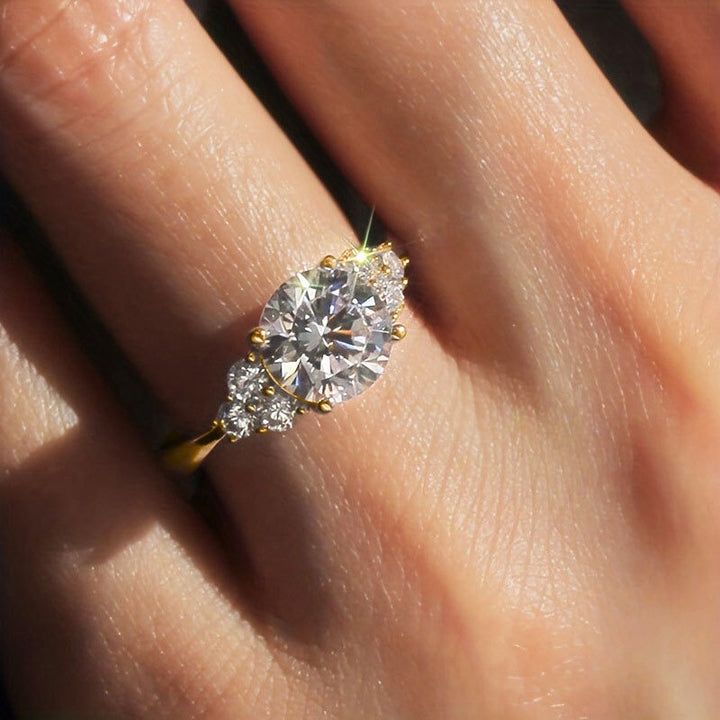 Oval Cut DIAMOND RING