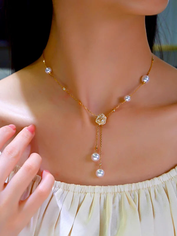 Timeless 24K Gold Plated Pendant Necklace