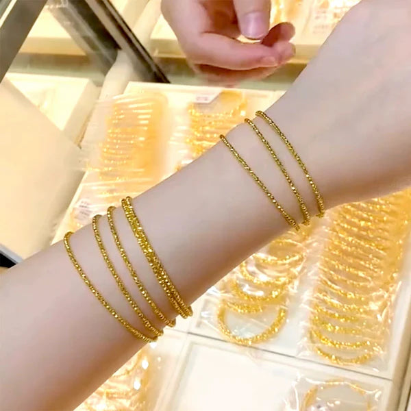 Bracelet Set | 24k Gold Plated