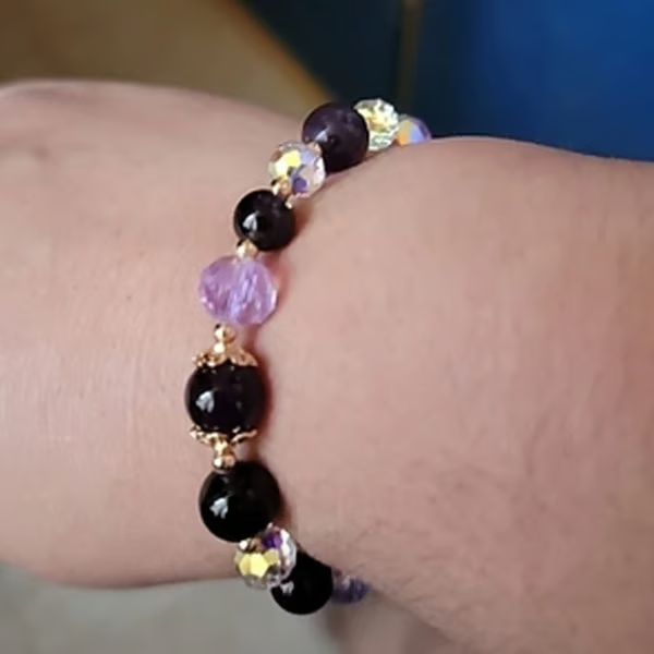 Amethyst Rainfall Charm