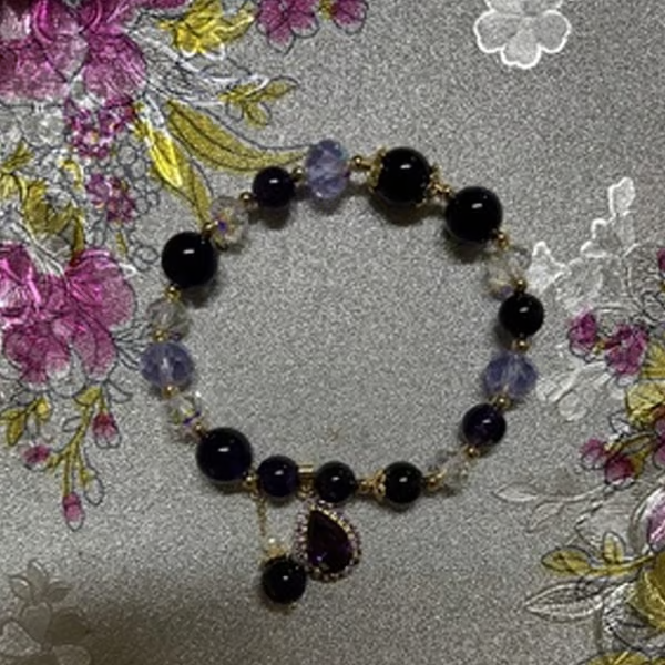 Amethyst Rainfall Charm