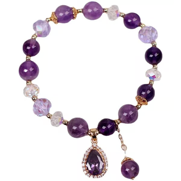 Amethyst Rainfall Charm