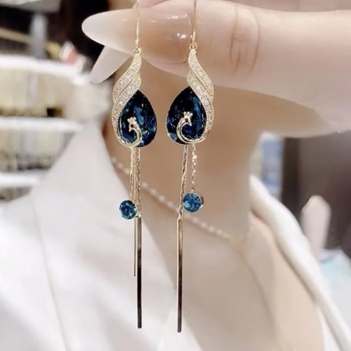 🔥Boho Peacock Charm Earrings