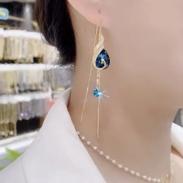 🔥Boho Peacock Charm Earrings