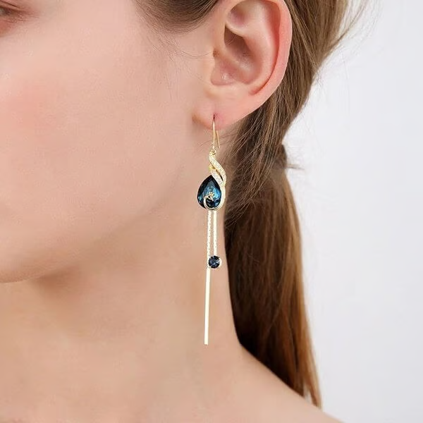 🔥Boho Peacock Charm Earrings