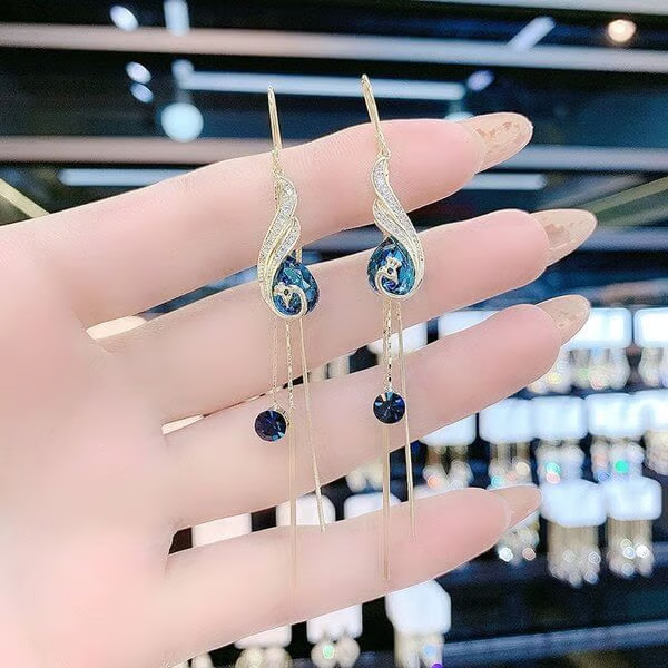 🔥Boho Peacock Charm Earrings