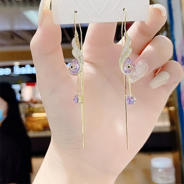 🔥Boho Peacock Charm Earrings