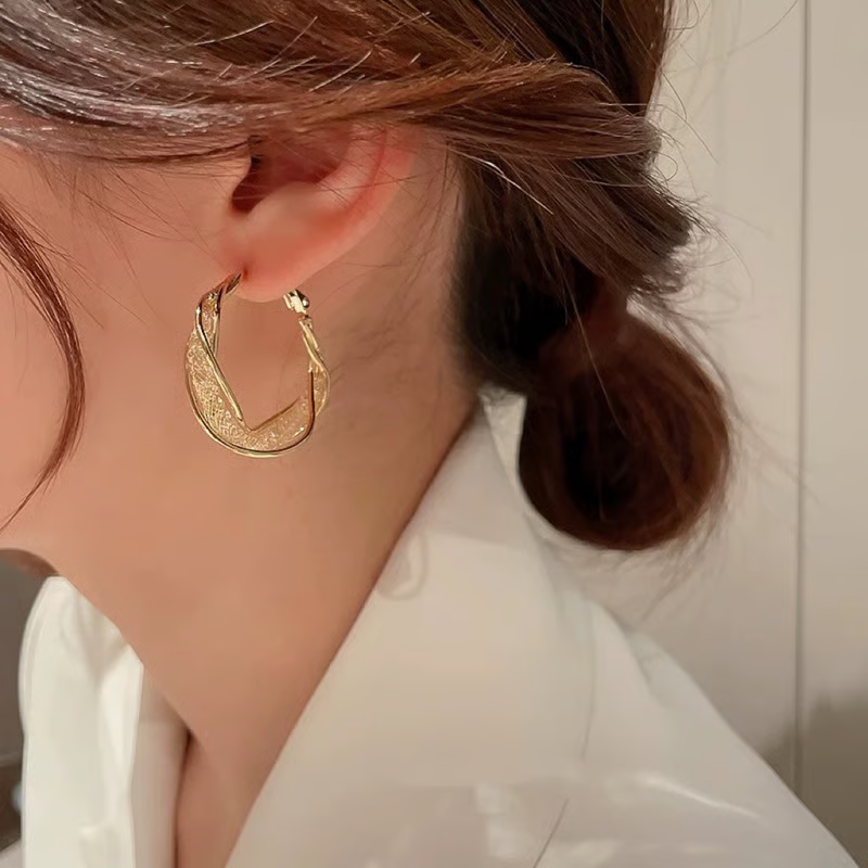 💕S925 Elegant Wave Earrings