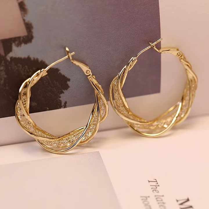 💕S925 Elegant Wave Earrings