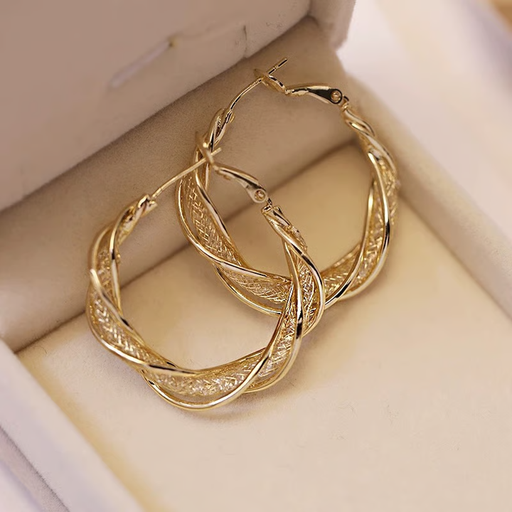 💕S925 Elegant Wave Earrings