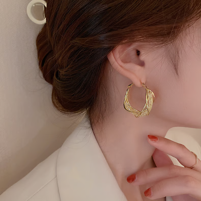 💕S925 Elegant Wave Earrings