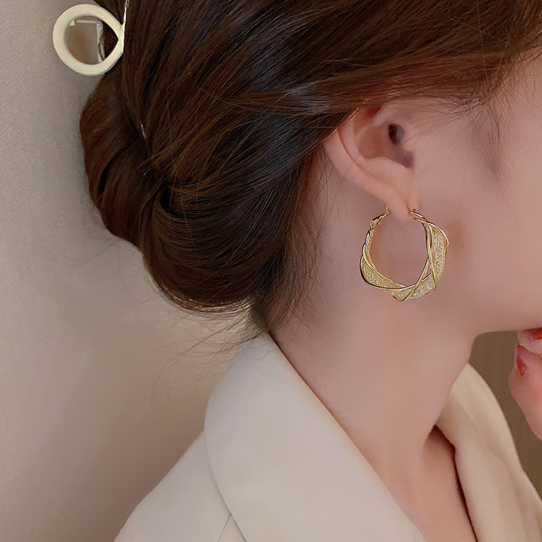 💕S925 Elegant Wave Earrings