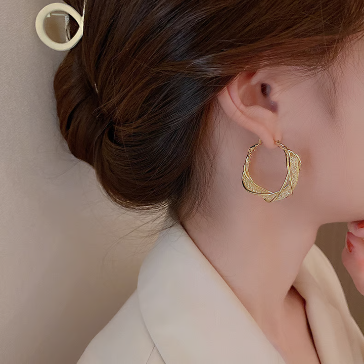 💕S925 Elegant Wave Earrings