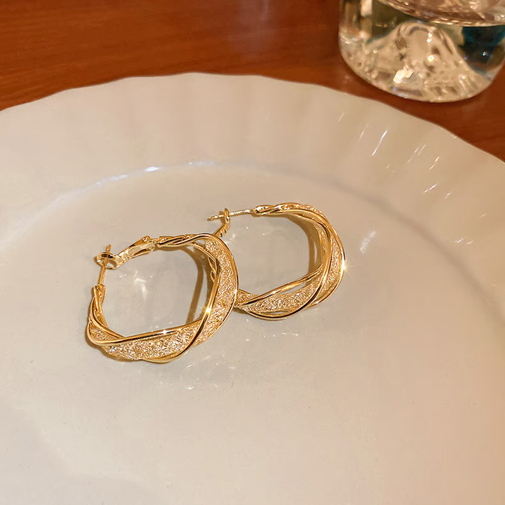 💕S925 Elegant Wave Earrings