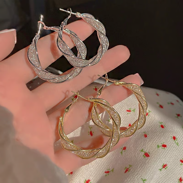 💕S925 Elegant Wave Earrings