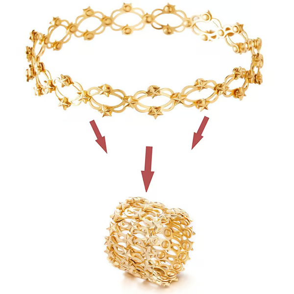 🔥Folding Retractable Ring Bracelet