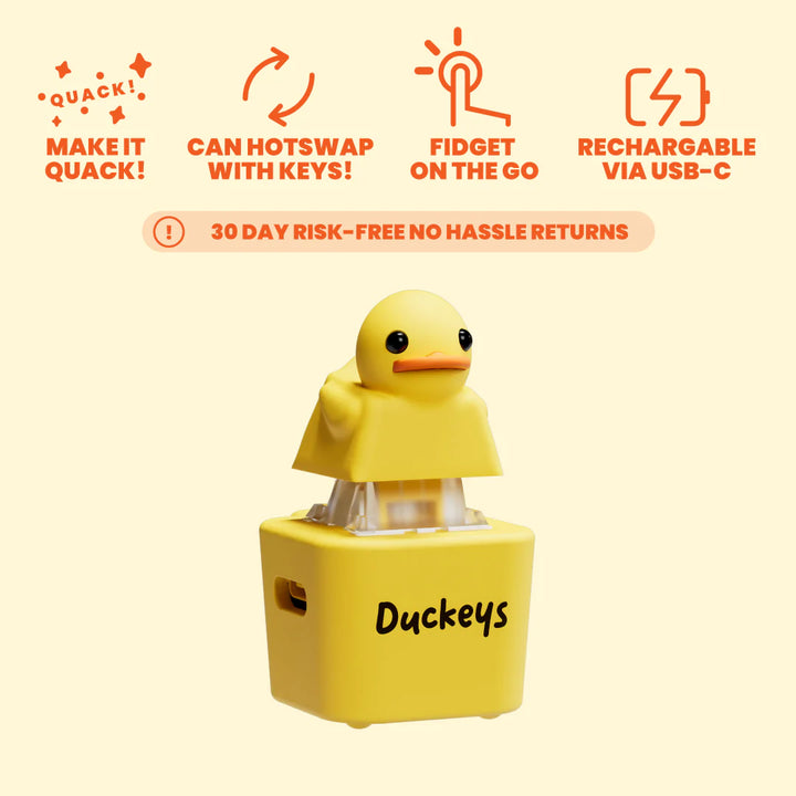 Quackey - Fidget Toy that Quacks! (Buy 1 Get 1 Free)