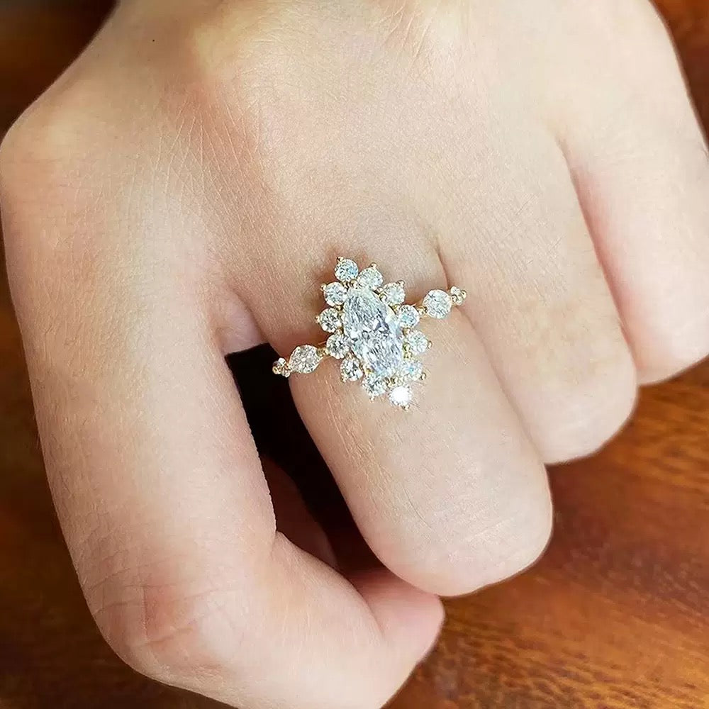 Floral Ring – Perfect for Layering or Solo Wear