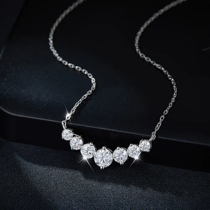 Classic Smile Moissanite Necklace