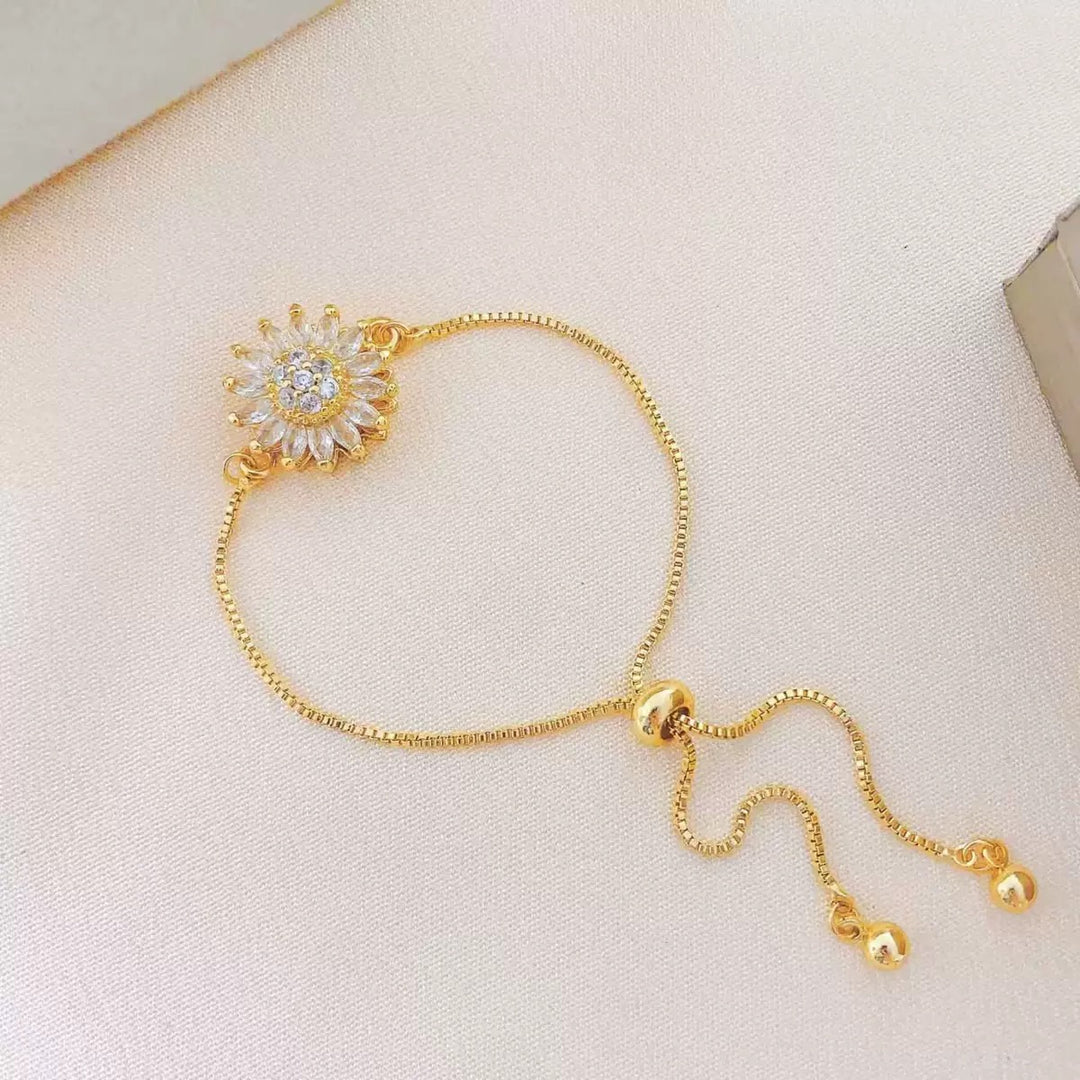 Sunflower Jewelry Set – Necklace