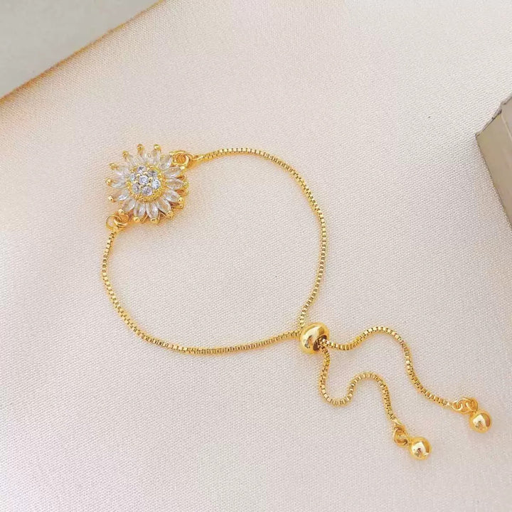 Sunflower Jewelry Set – Necklace
