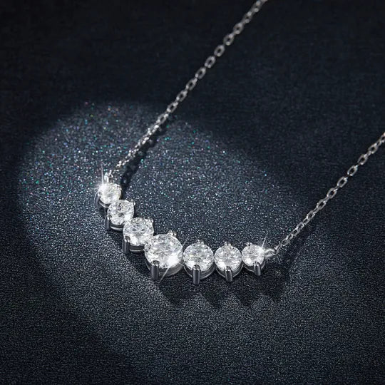 Classic Smile Moissanite Necklace