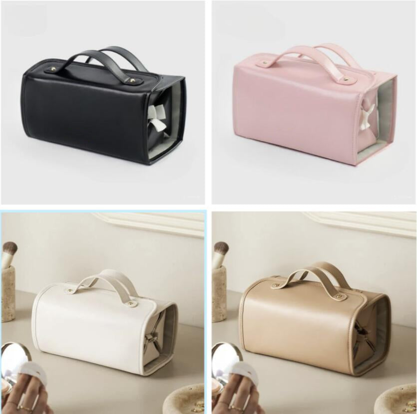 TO DAY 49% OFF Leather Waterproof Cosmetic Bag 🔥(Free Shipping)🔥