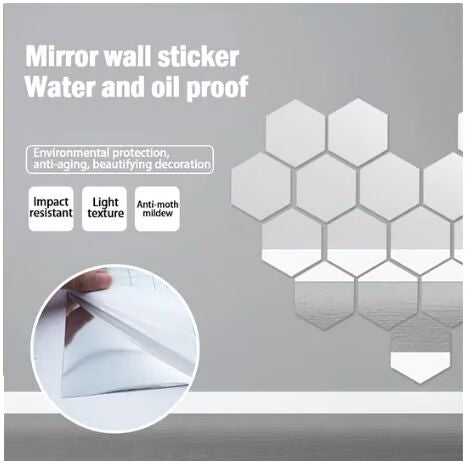 A mirror that does not break - self -adhesive mirror films🥰❤️