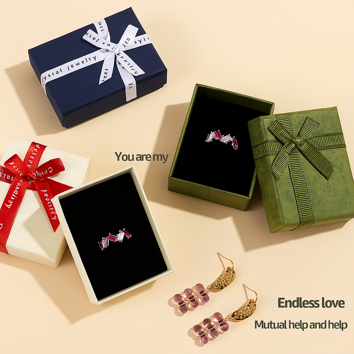 For Self - I Am Enough Pink Diamond Ring