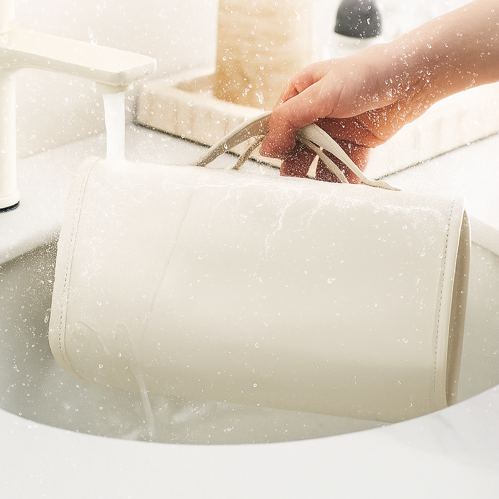 TO DAY 49% OFF Leather Waterproof Cosmetic Bag 🔥(Free Shipping)🔥