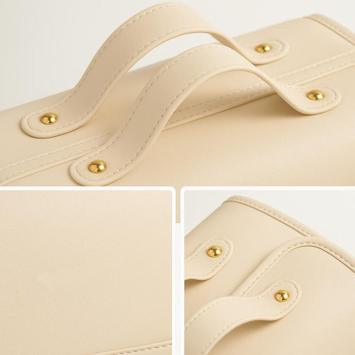 TO DAY 49% OFF Leather Waterproof Cosmetic Bag 🔥(Free Shipping)🔥
