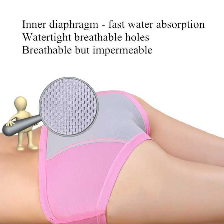 8Pcs/New NaterialSet High Waist Leak Proof Panties L-8XL🔥(FREE SHIPPING)