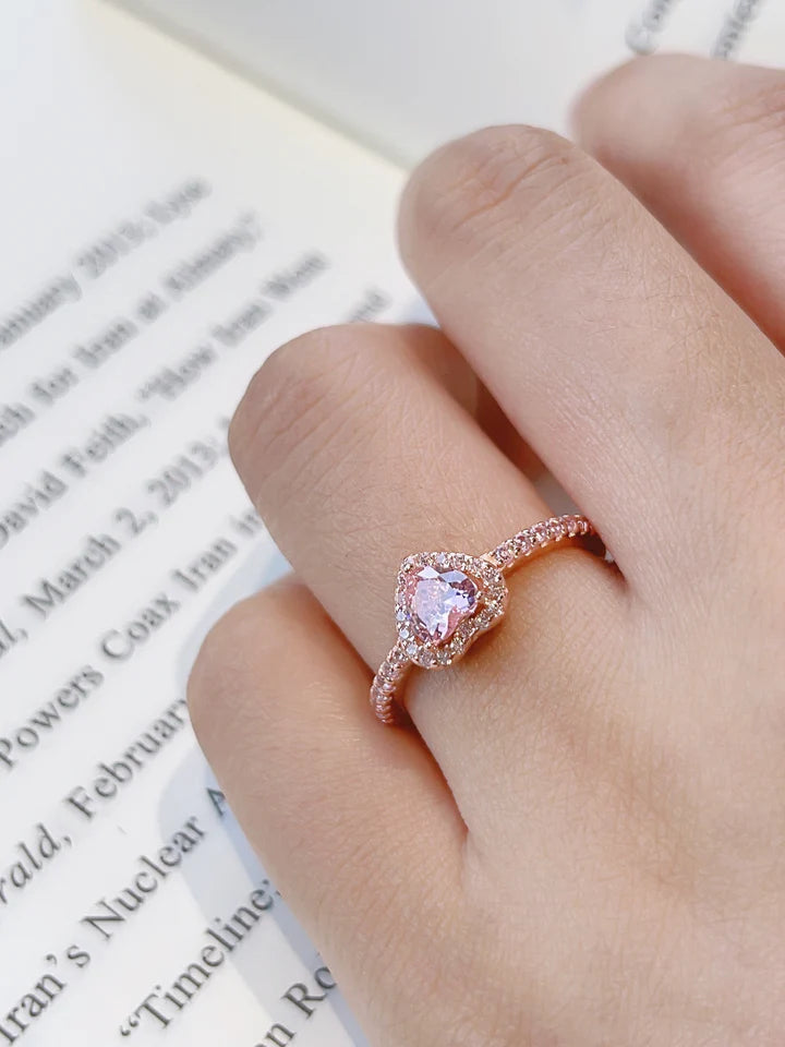 Uplifted by Love: The Elevated Heart Ring