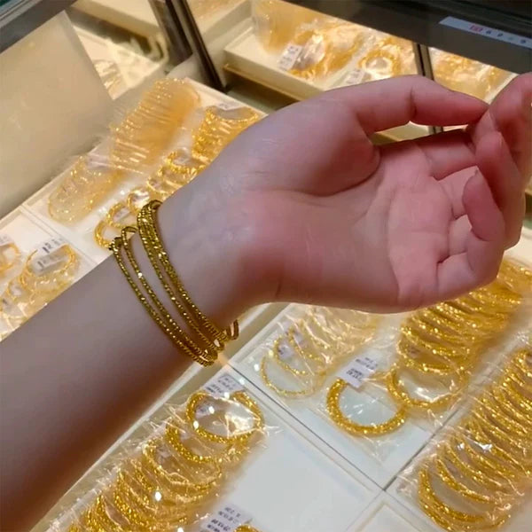Bracelet Set | 24k Gold Plated