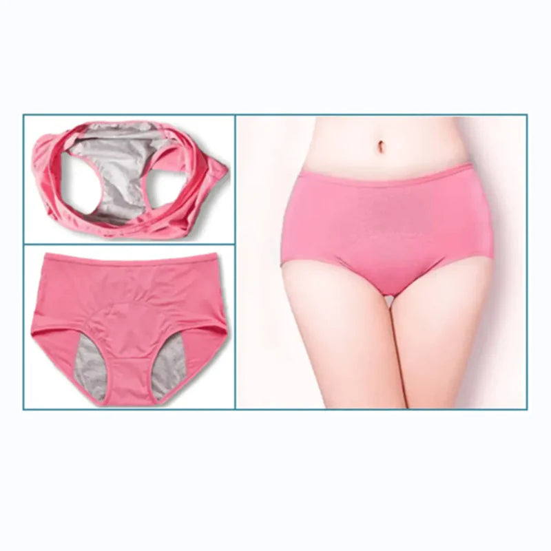 8Pcs/New NaterialSet High Waist Leak Proof Panties L-8XL🔥(FREE SHIPPING)