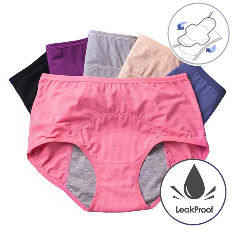 8Pcs/New NaterialSet High Waist Leak Proof Panties L-8XL🔥(FREE SHIPPING)