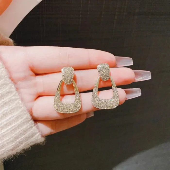 Sparking Diamond Earrings