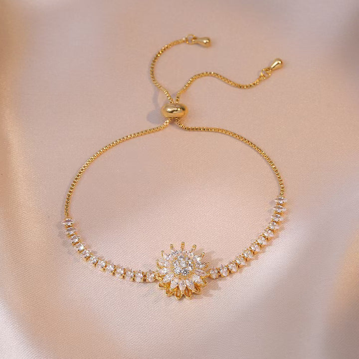 Sunflower Jewelry Set – Necklace