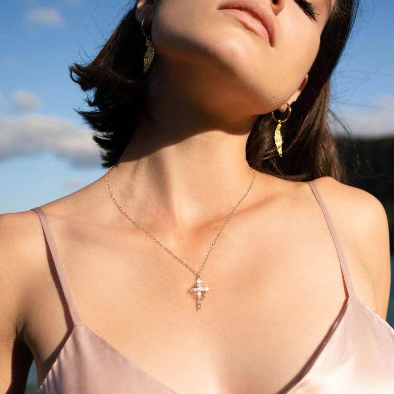 Cross Crown Faith Necklace