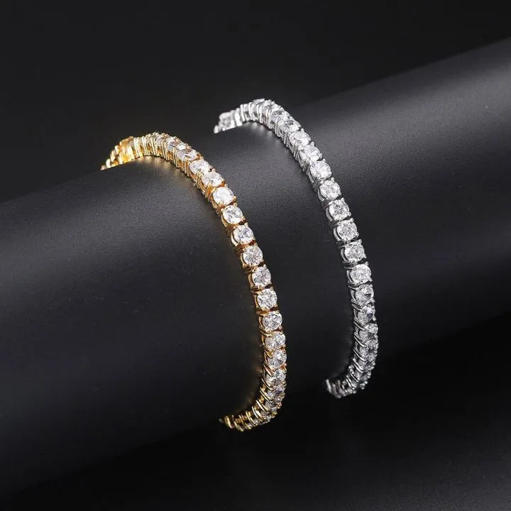 S925 sterling silver Moissanite Tennis Bracelet
